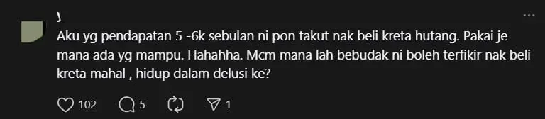 M'sian Car Salesman Shocked By Customer Looking To Buy Mercedes Of Over RM300K With RM3K Salary comment 2