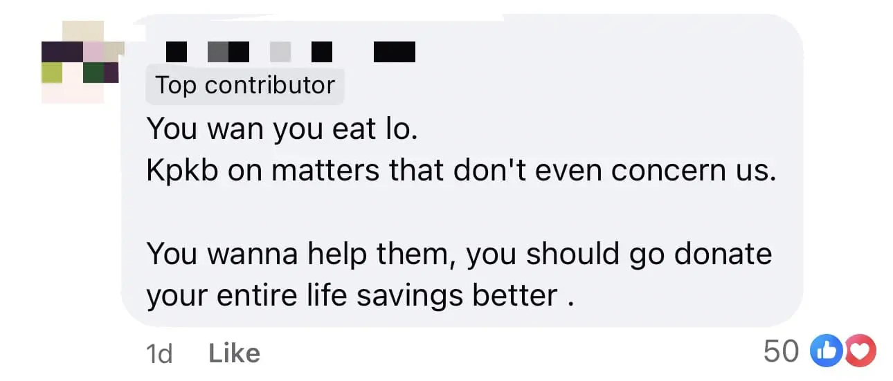 S'porean Man Criticizes Hungry Ghost Offerings As A Huge Waste Of Food comment 2