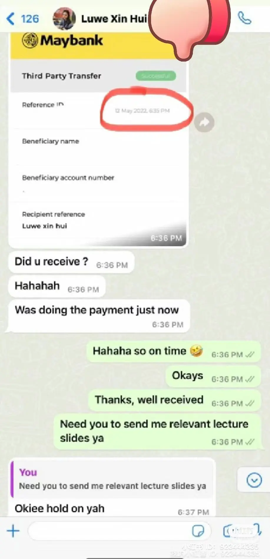 Luwe Xin Hui hiring assignment writer 1