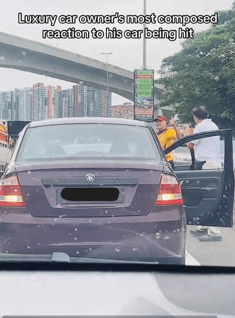 Luxury car uncle calm and generous act after being hit Screenshot 2024-12-23 172126 (4)