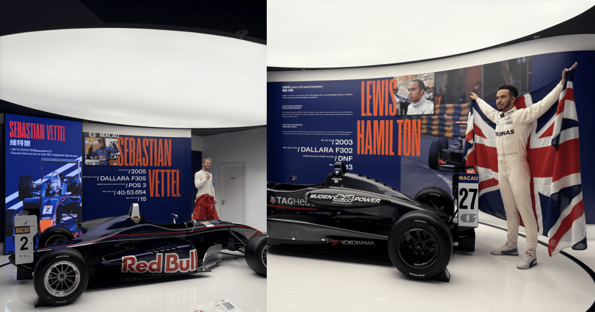 macao grand prix museum wax figures