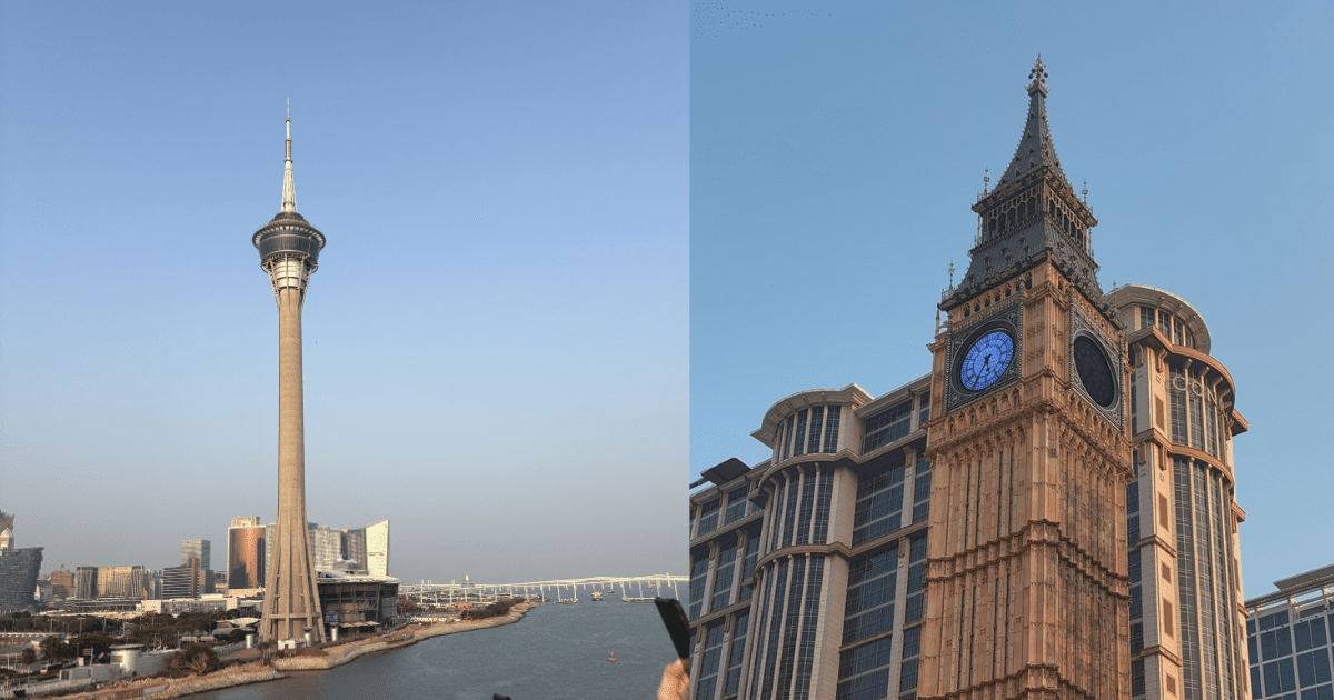 macao tower and the londoner