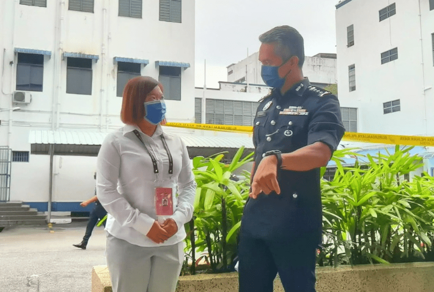 Datuk Mohd Shuhaily Mohd Zain and Tan Kim Nee