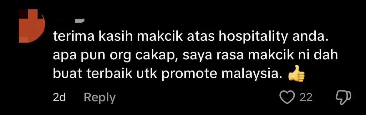 Makcik Floors Netizens With English Skills While Conversing With Portuguese Tourists comment 3