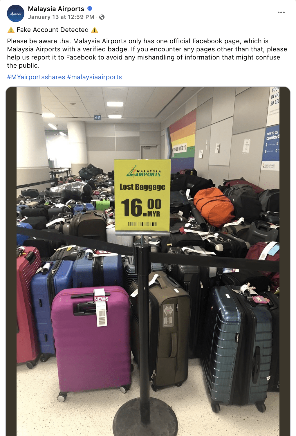 Malaysia Airport's Scam