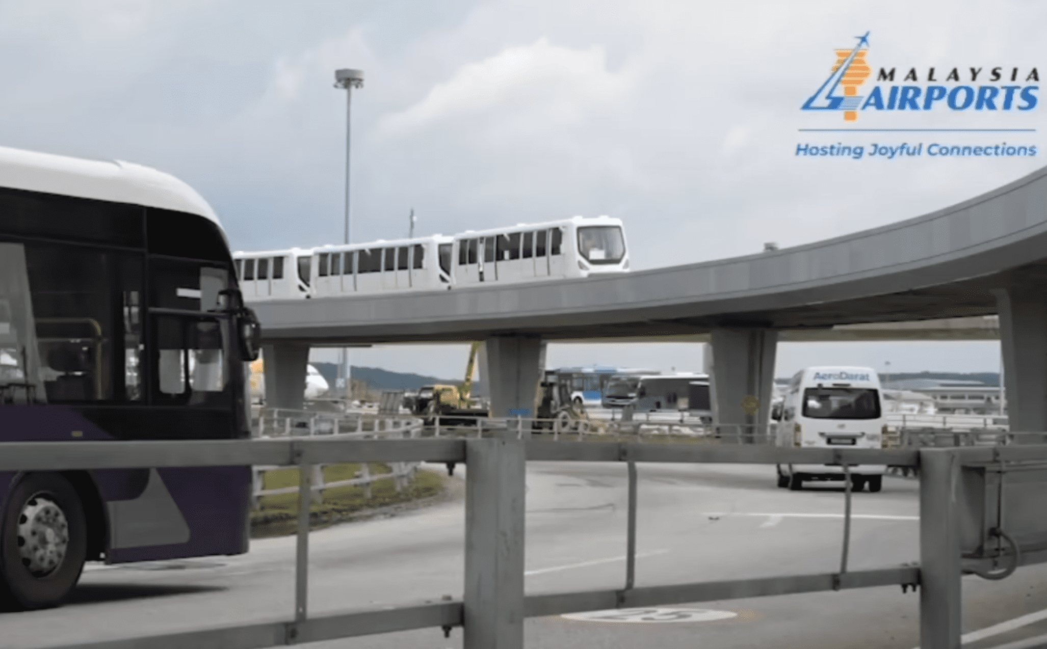 Malaysia KLIA Aerotrain