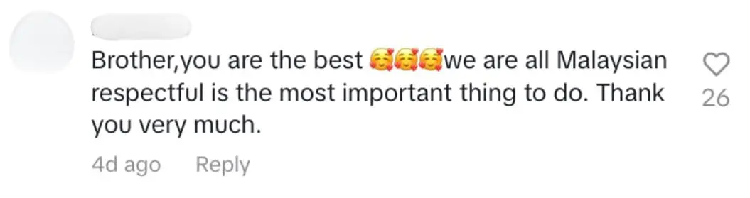 Malaysian respectful