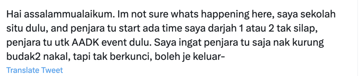 Malaysian school teage cage naughty student comment 01