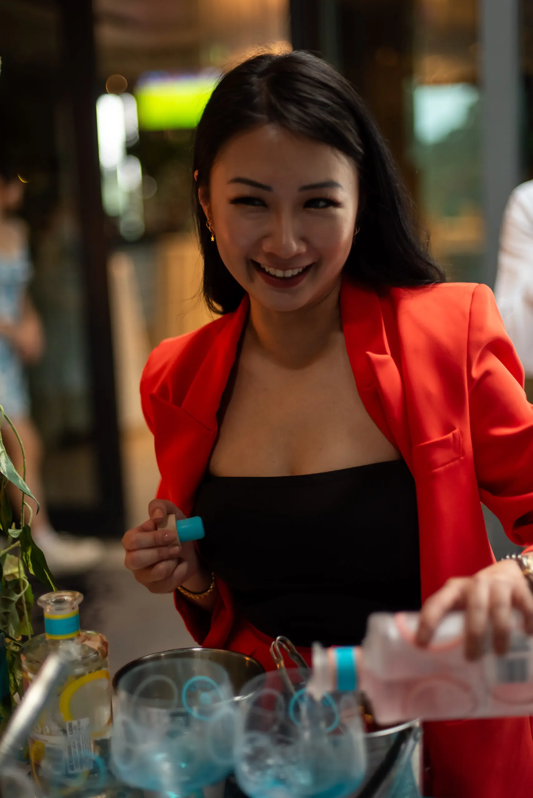 Malfy Gin Media Launch @ Crystal, St Regis-197 mixing