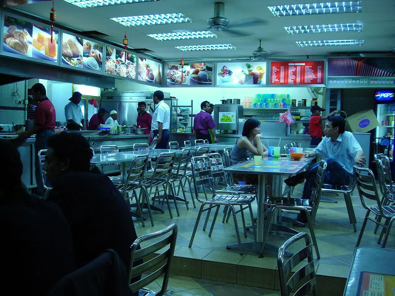 Mamak stall in M'sia