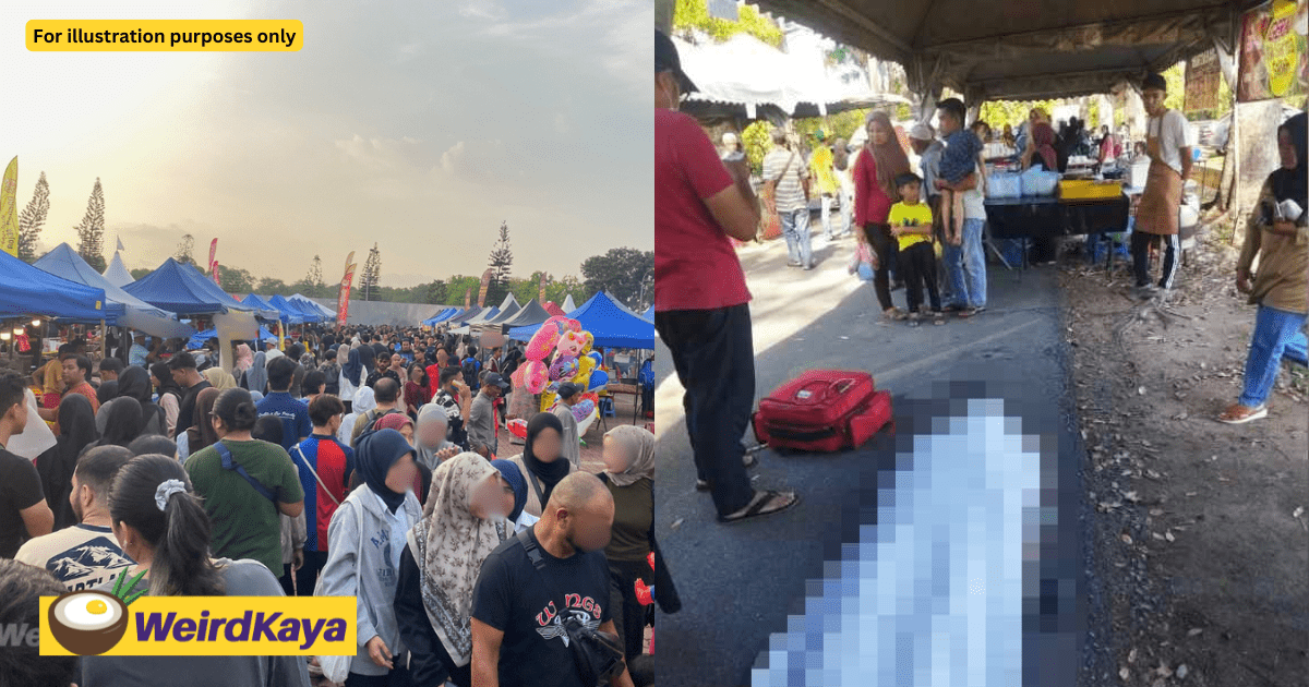 75yo M'sian Man Passes Away At Bazaar On The First Day Of Ramadan