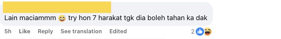 Man fake accident Penang mall comment 01