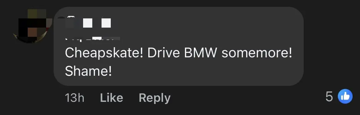 Man Pumps RON95 Into SG-Registered BMW, Gets Stopped By Worker comment 1