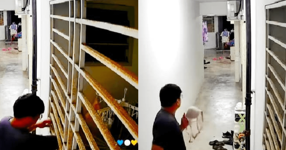 Man takes bra at Penang condo