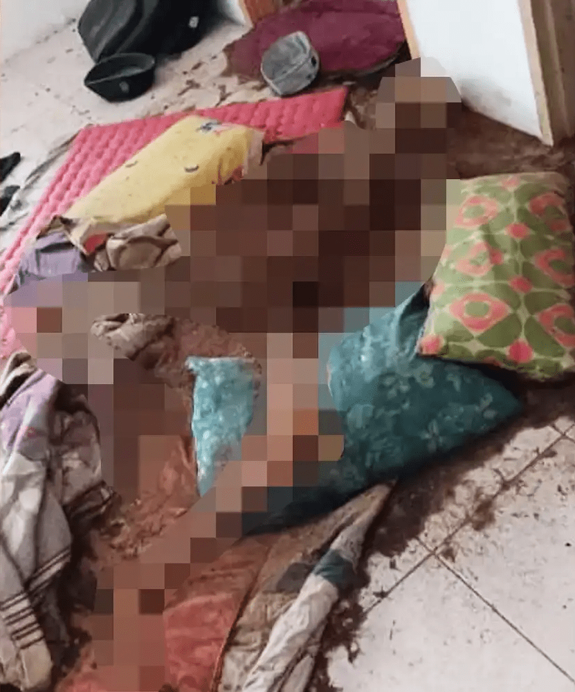 Man's skeleton in Kepong