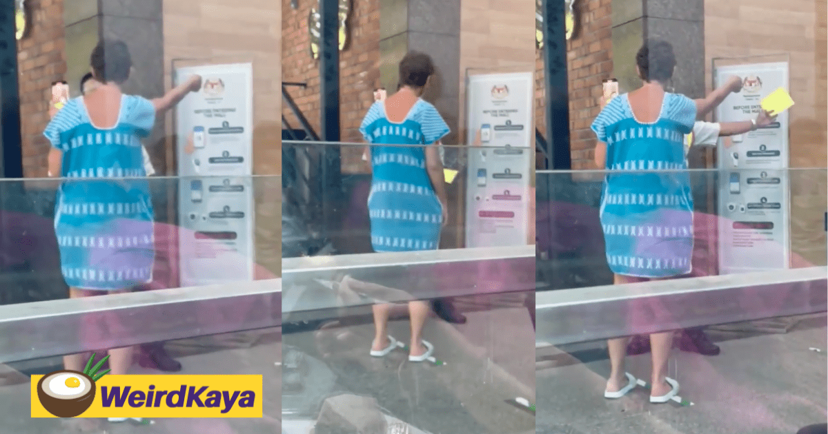 maskless KLCC karen spotted again at BSC