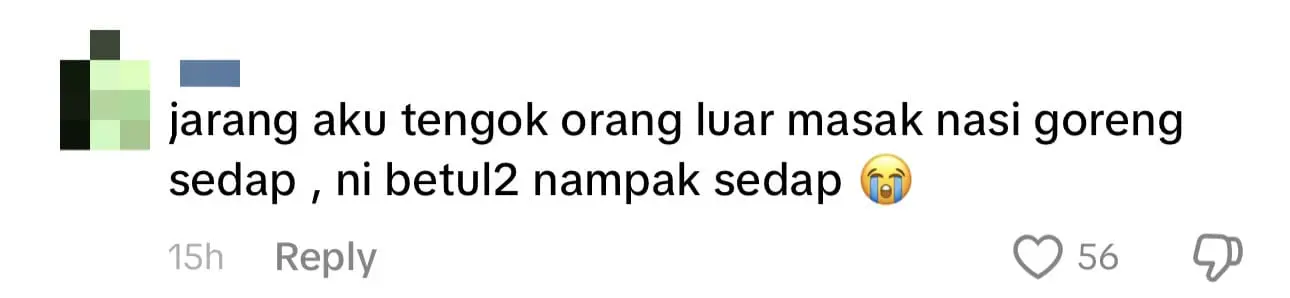 Mat Salleh’s Nasi Goreng Wins Netizens' Hearts After Video Goes Viral comment 3