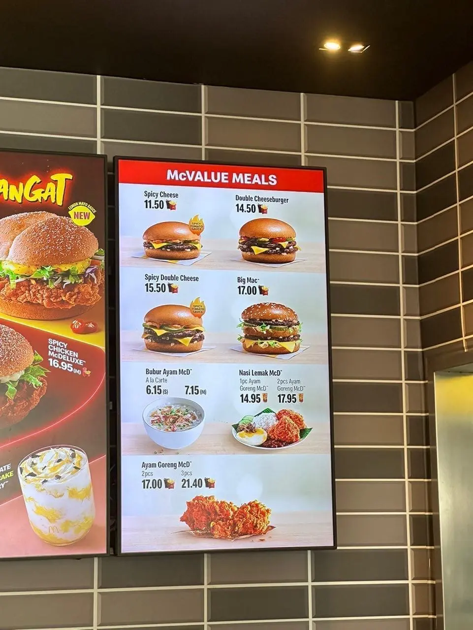 McValue Meals McDonald's Menu Price Oct 2023_2