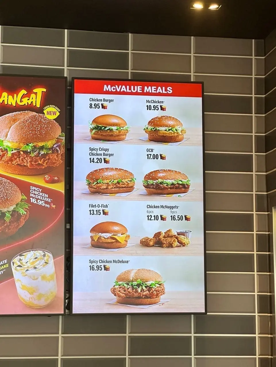 McValue Meals McDonald's Menu Price Oct 2023