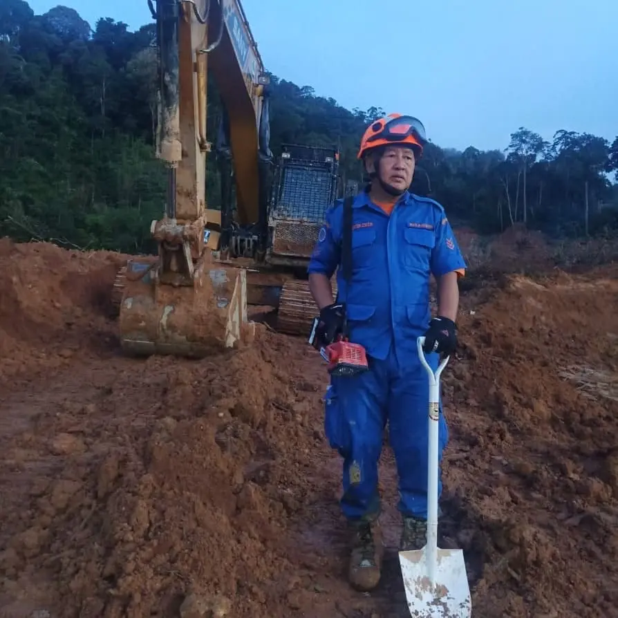 Melvin Chin batang kali victim family member