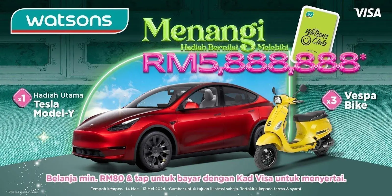 Watsons Raya Tesla