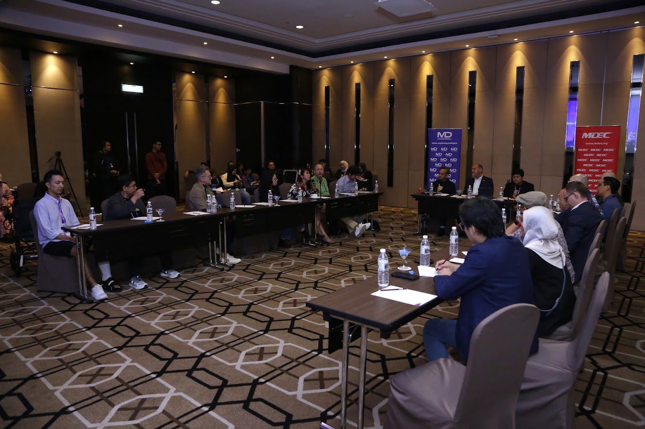 Minister of Digital, Gobind Singh Deo, during the panel discussion