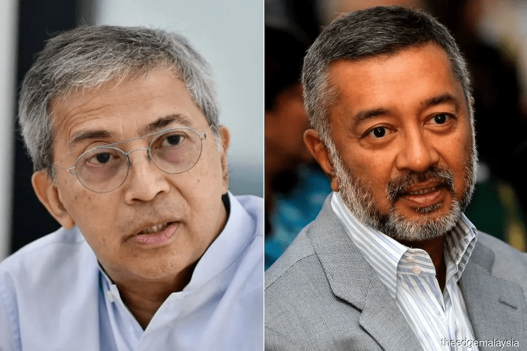 Mokhzani Mahathir and Mirzan Mahathir