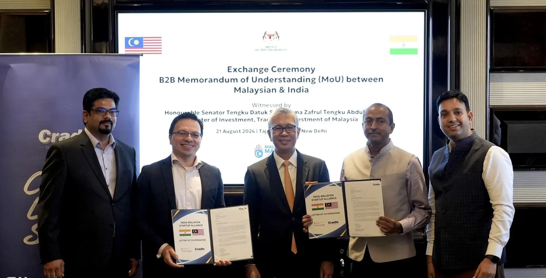 MoU exchange ceremony
