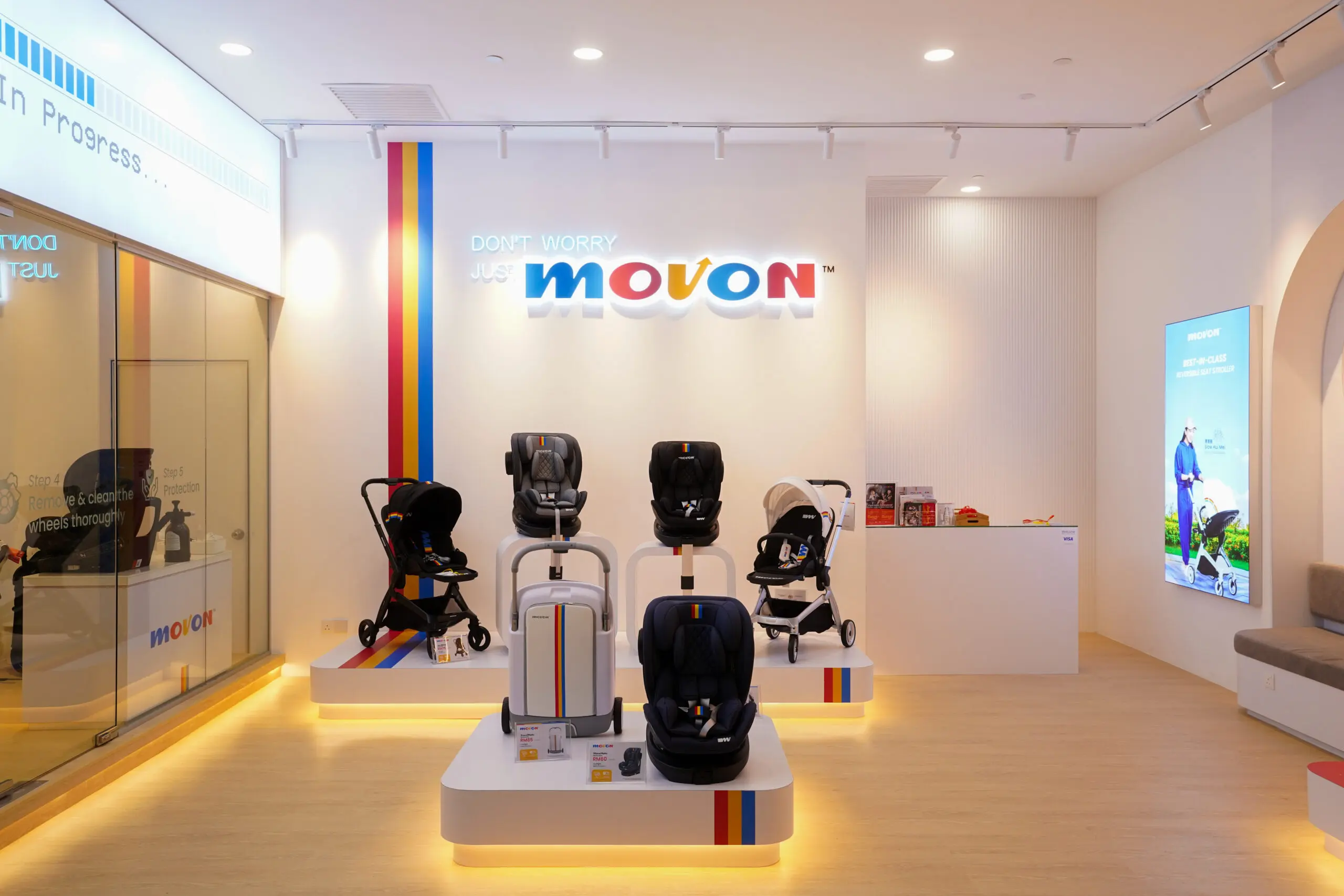 Premium Stroller And Children Car Seat Within Reach 