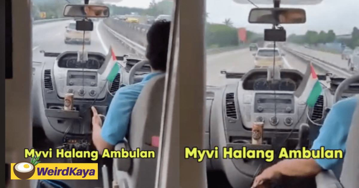 M'sian Claims Myvi Refused To Give Way To Ambulance While His Dad Was In Critical Condition