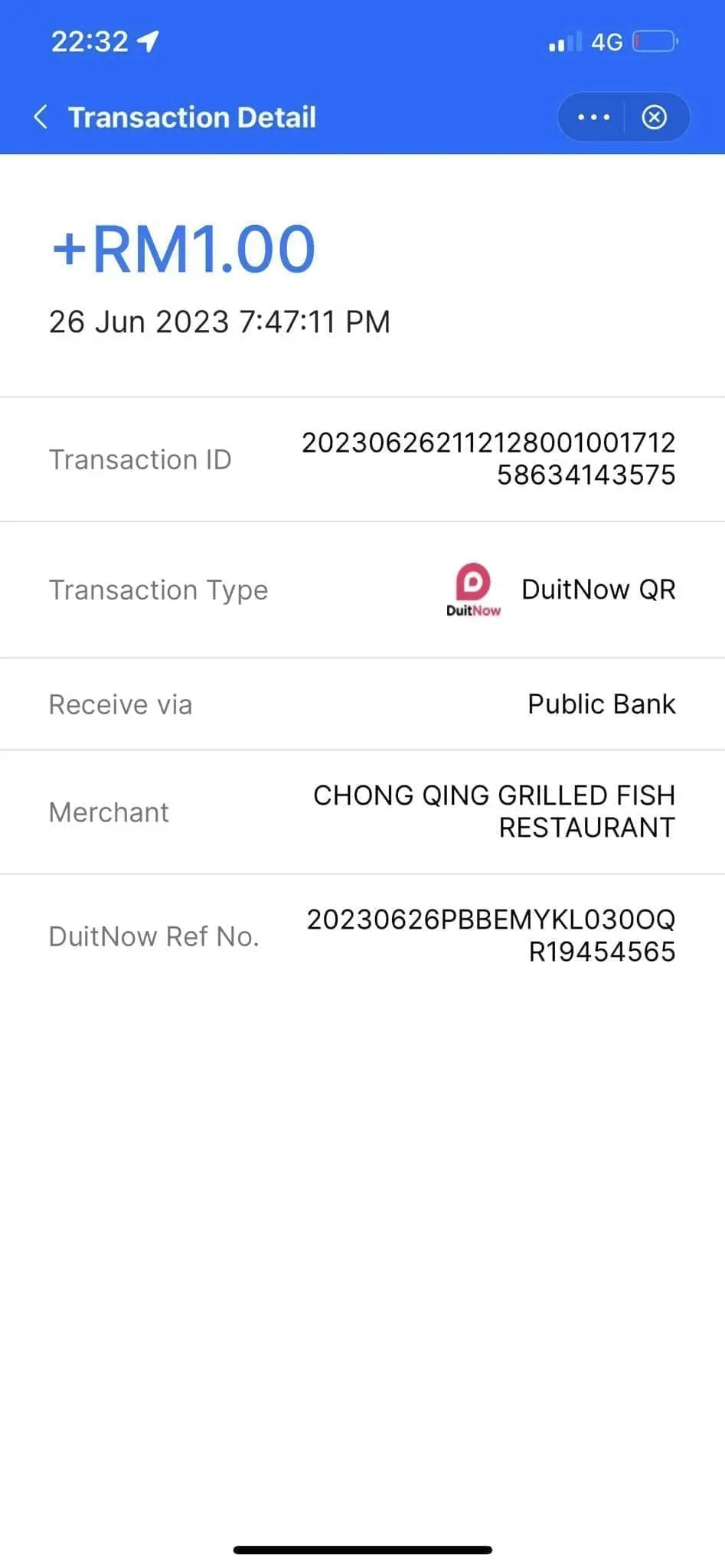 M’sian Customers Pay RM1 Tng For RM103 Bill At Grilled Fish Restaurant In Johor, Owner Asks Them To Step Forward