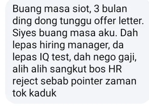 M'sian engineer rants about lost GLC job offer