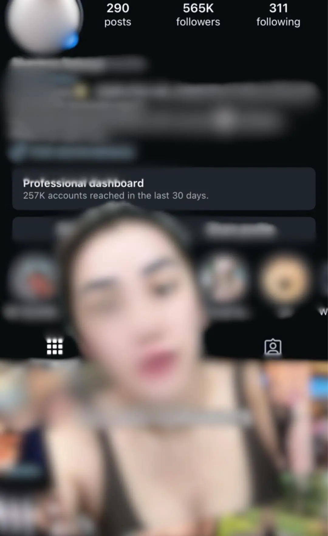 msian influencer mentioning about buying her instragram followers