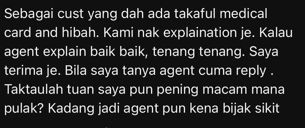M’sian Insurance Agent Defends RM30 Medical Premium Hike, Says It's Nothing Compared To RM70K Hospital Bill comment