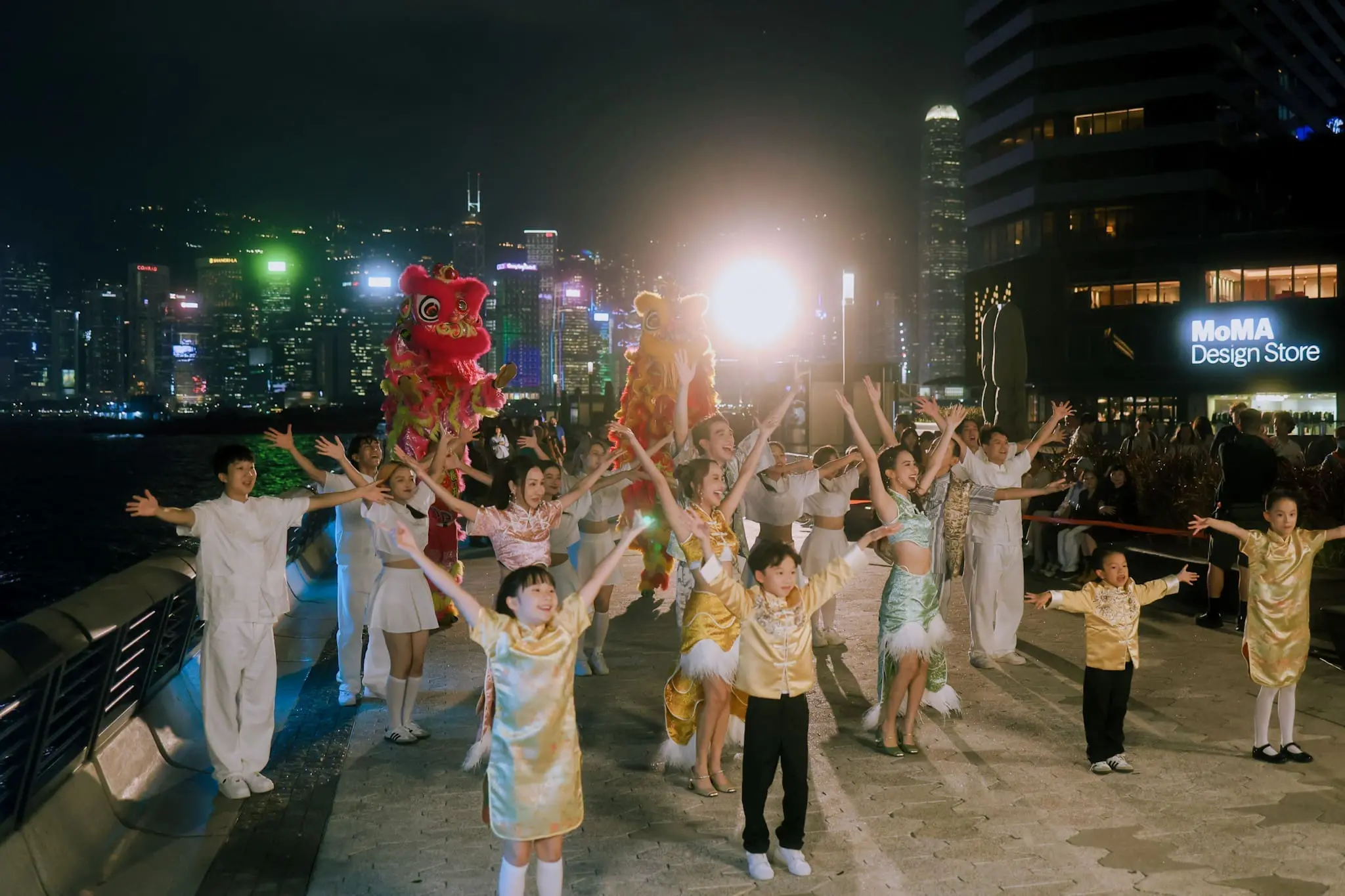 M'sian Internet Sensation ‘The Kuan Family’ Shoot 1st CNY MV In Hong Kong Featuring Wong Cho Lam