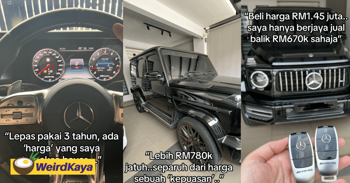 M’sian Loses RM780K After Selling RM1.45mil Mercedes G-Wagon