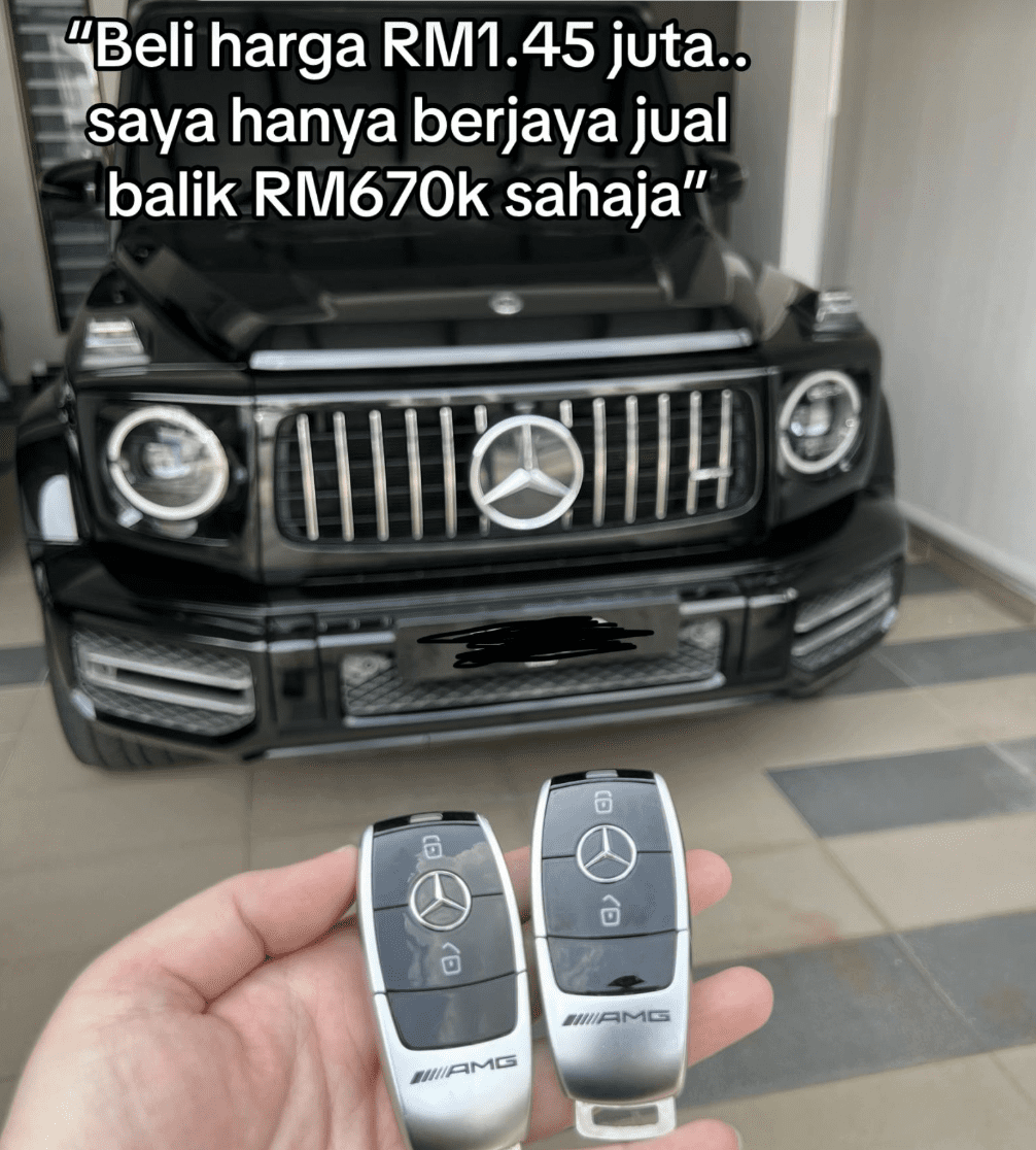 M’sian Loses RM780K After Selling RM1.45mil Mercedes G-Wagon