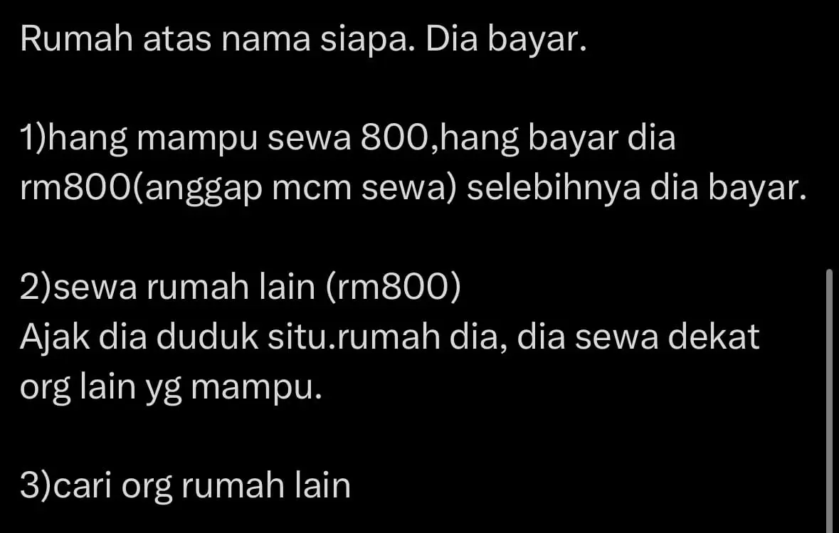M’sian Man Has 90% Of Salary Taken To Pay For House His Wife Bought Before Marriage comment 