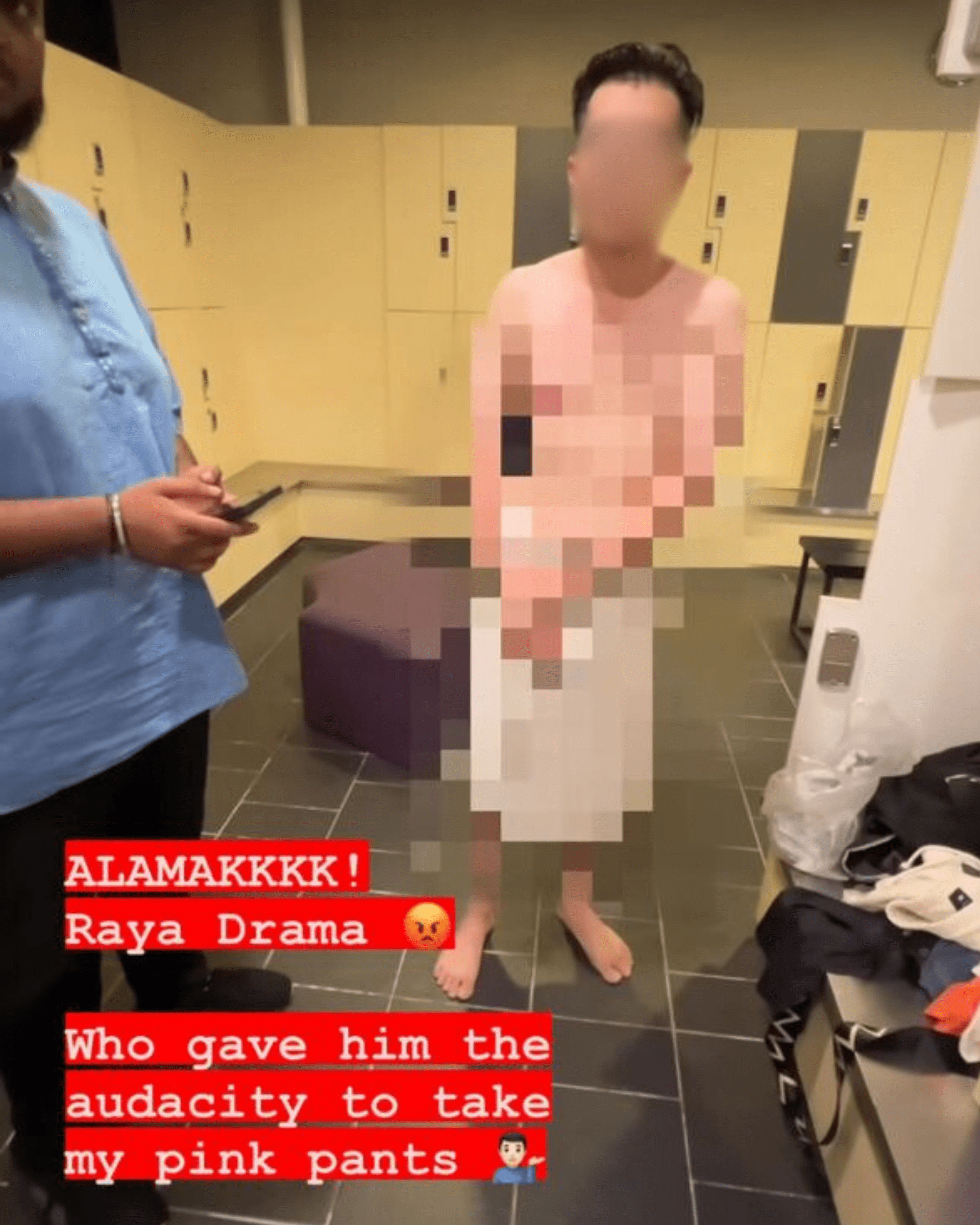 M'sian man has pink pants stolen part 01