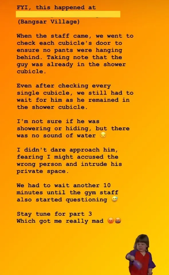 M'sian man has pink pants stolen part 3