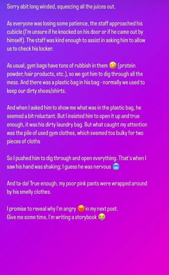 M'sian man has pink pants stolen part 4