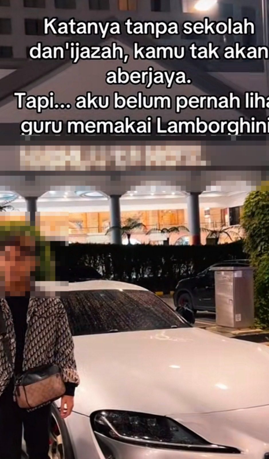 M’sian Man Mocks Teachers For “Not Owning Lamborghinis”, Gets Schooled By Netizens Instead