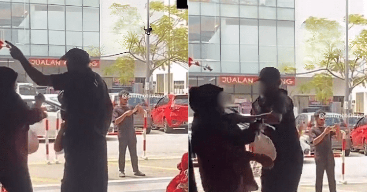 M’sian Man Publicly Slaps Wife During TikTok Livestream At Shopping Mall