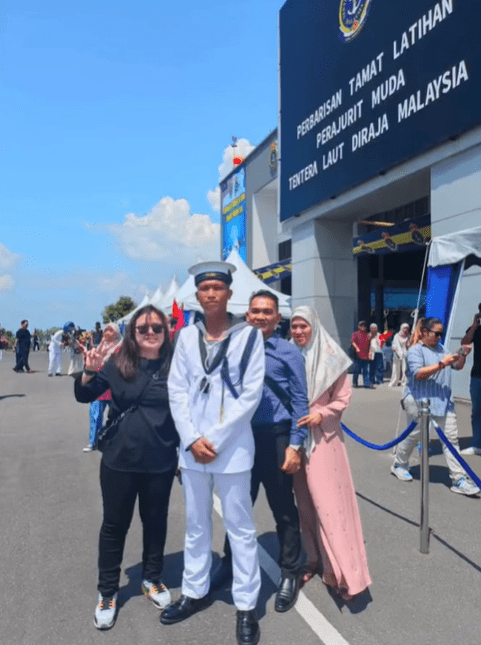 M'sian man's parents appear in photo