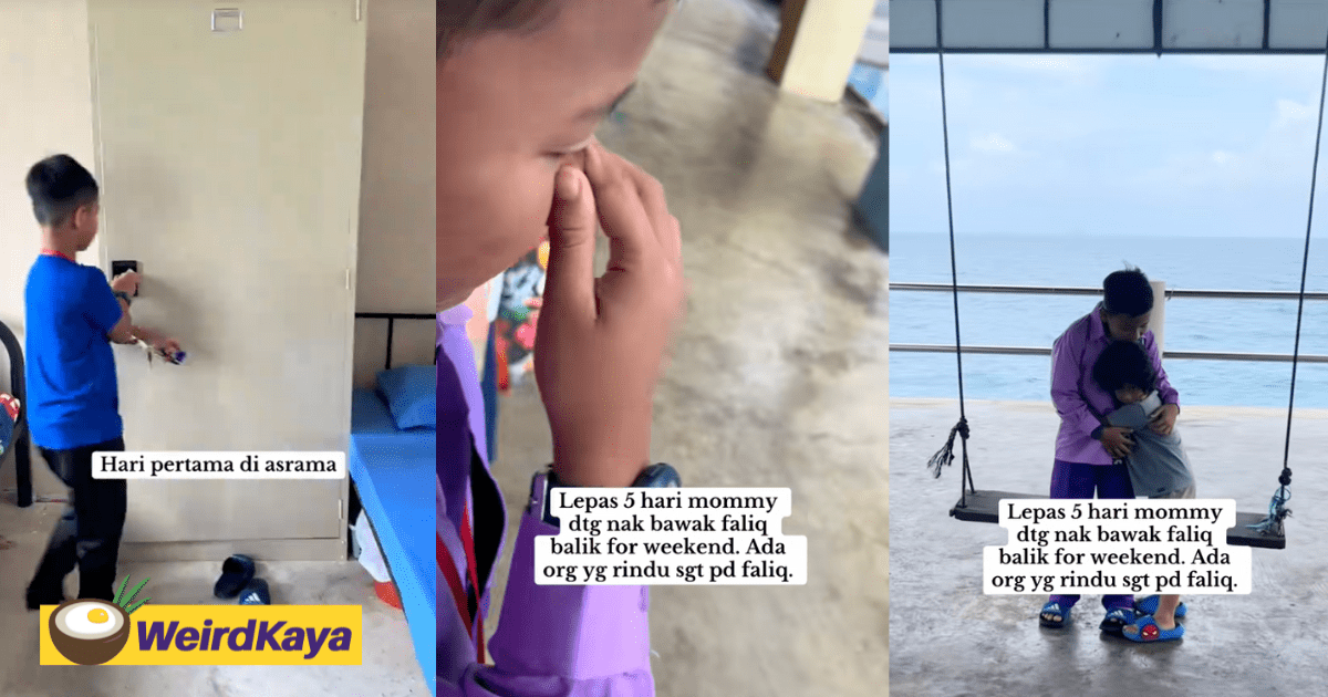 M'sian Mum Apologises To Son For Sending Him To Boarding School Via Boat Since He Was 9yo