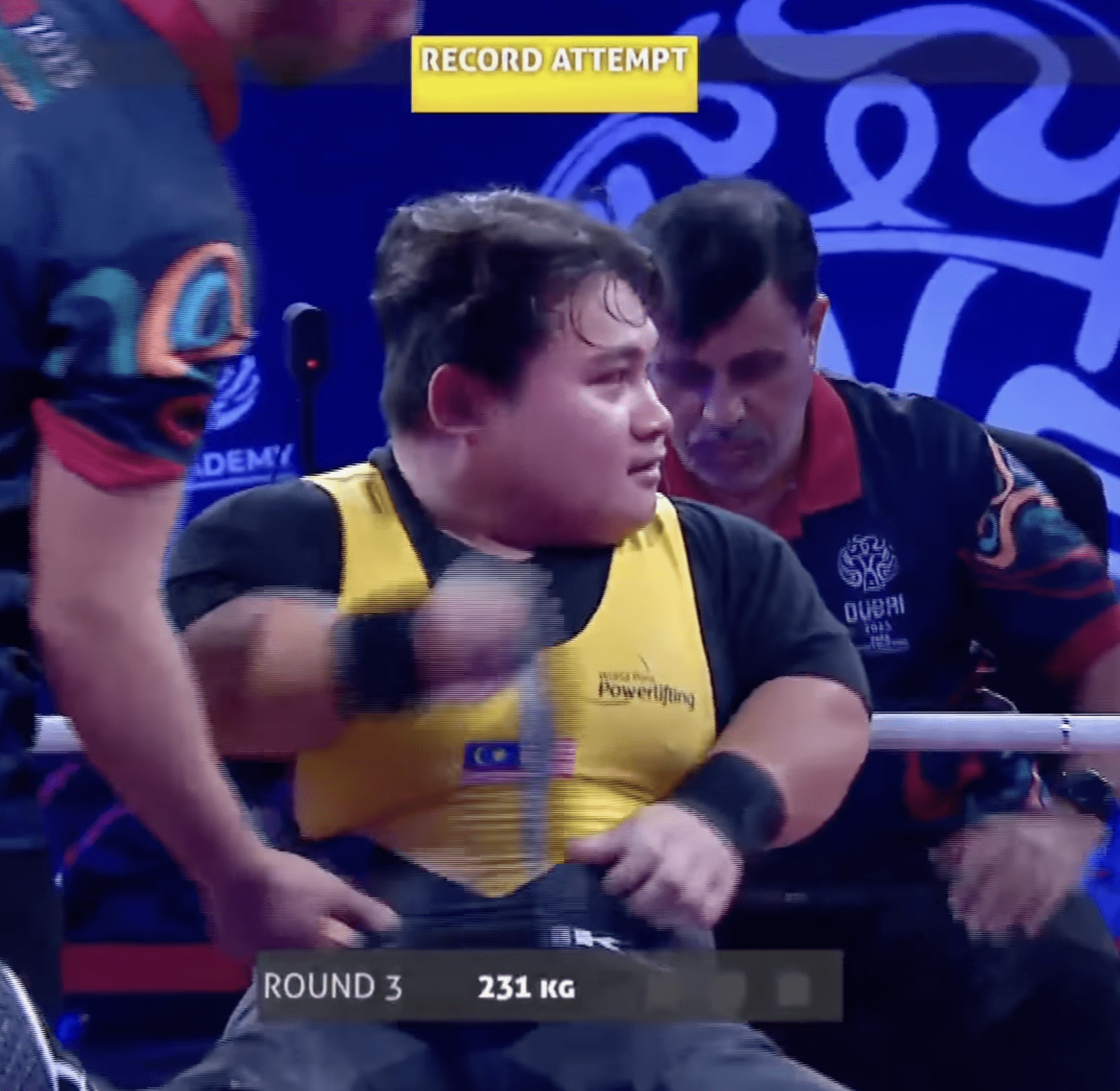 M'sian Para Powerlifting Athlete Bonnie Bunyau Gustin Breaks World Record Again In Dubai 3