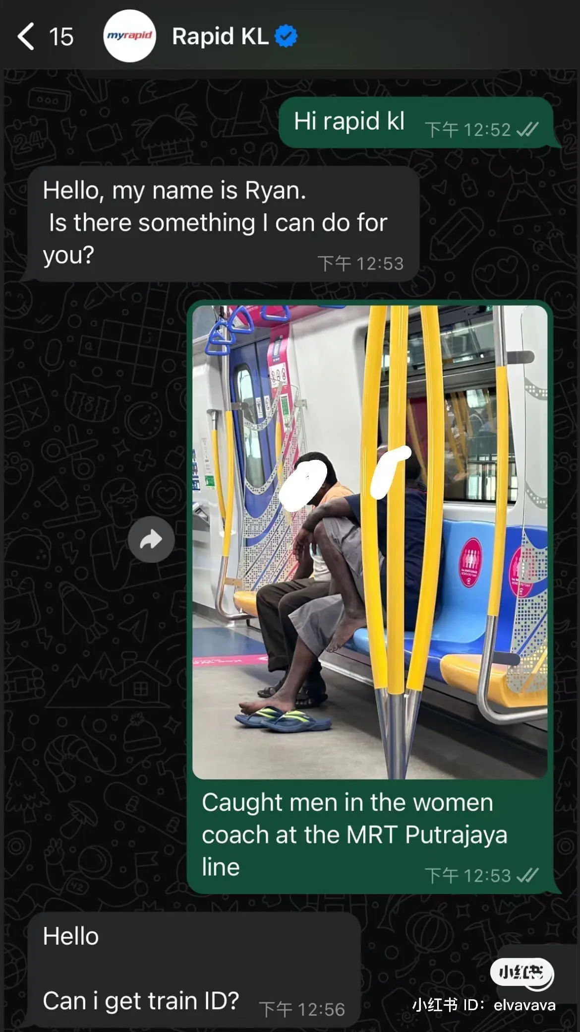 M'sian Praises Rapid KL's Swift Response After She Spotted Several Men Inside Women's Coach