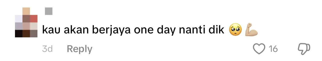 M’sian Student Works As Food Rider As Early As 4AM To Support Family And Fund His Studies comment 3