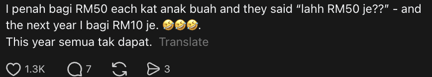 M'sian Takes Back RM5 Duit Raya After Kid Complains It Isn’t A New Note, Gives RM1 Instead 2