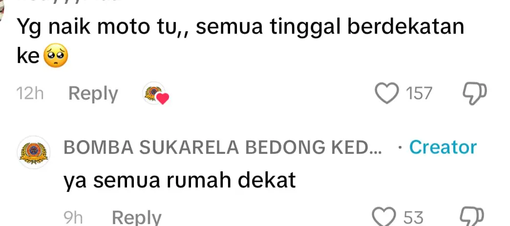 M’sian Volunteer Firefighters Impress Netizens With Swift 2-Minute Response To An Emergency comment